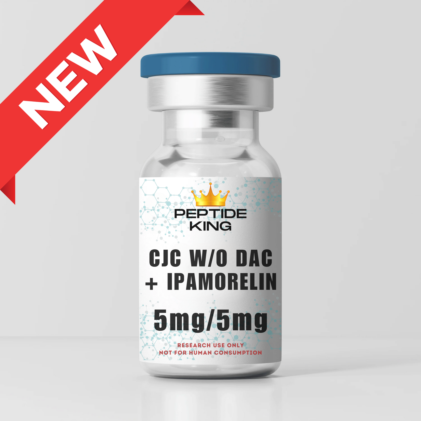 CJC-1295 no DAC 5mg + Ipamorelin 5mg Blend