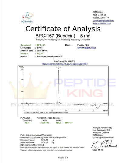 BPC-157 5mg