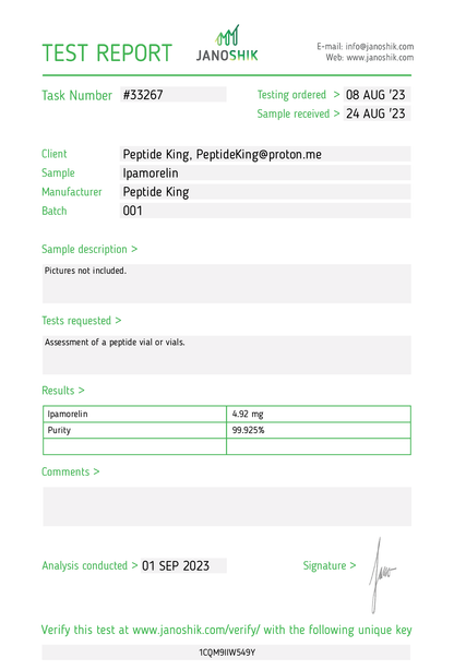 Ipamorelin 5mg